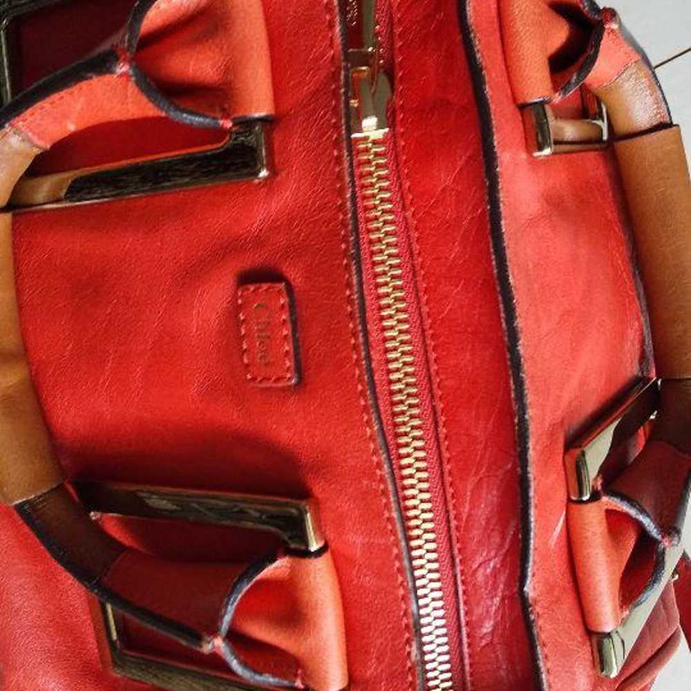 Chloe Estelle Red Handbag - image 7