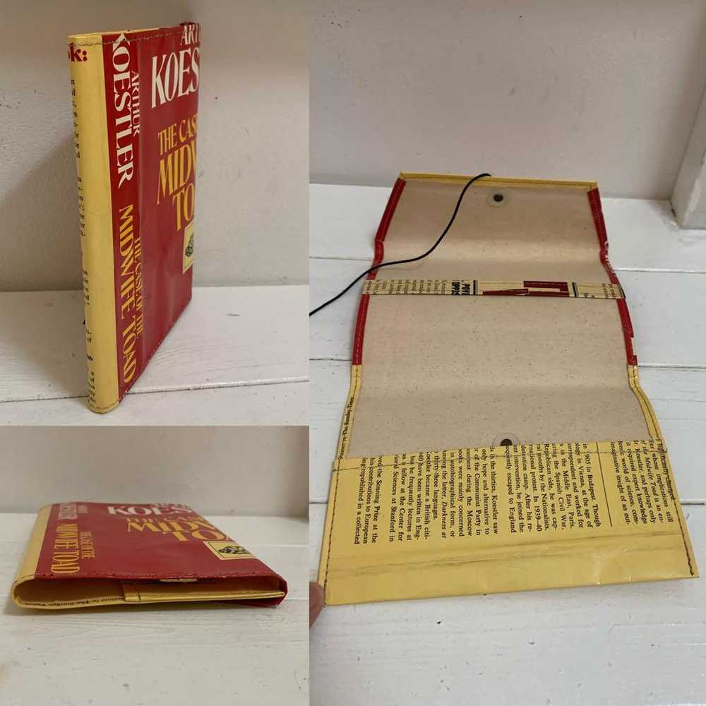 Foreign book covers reconstructed into pouches an… - image 8