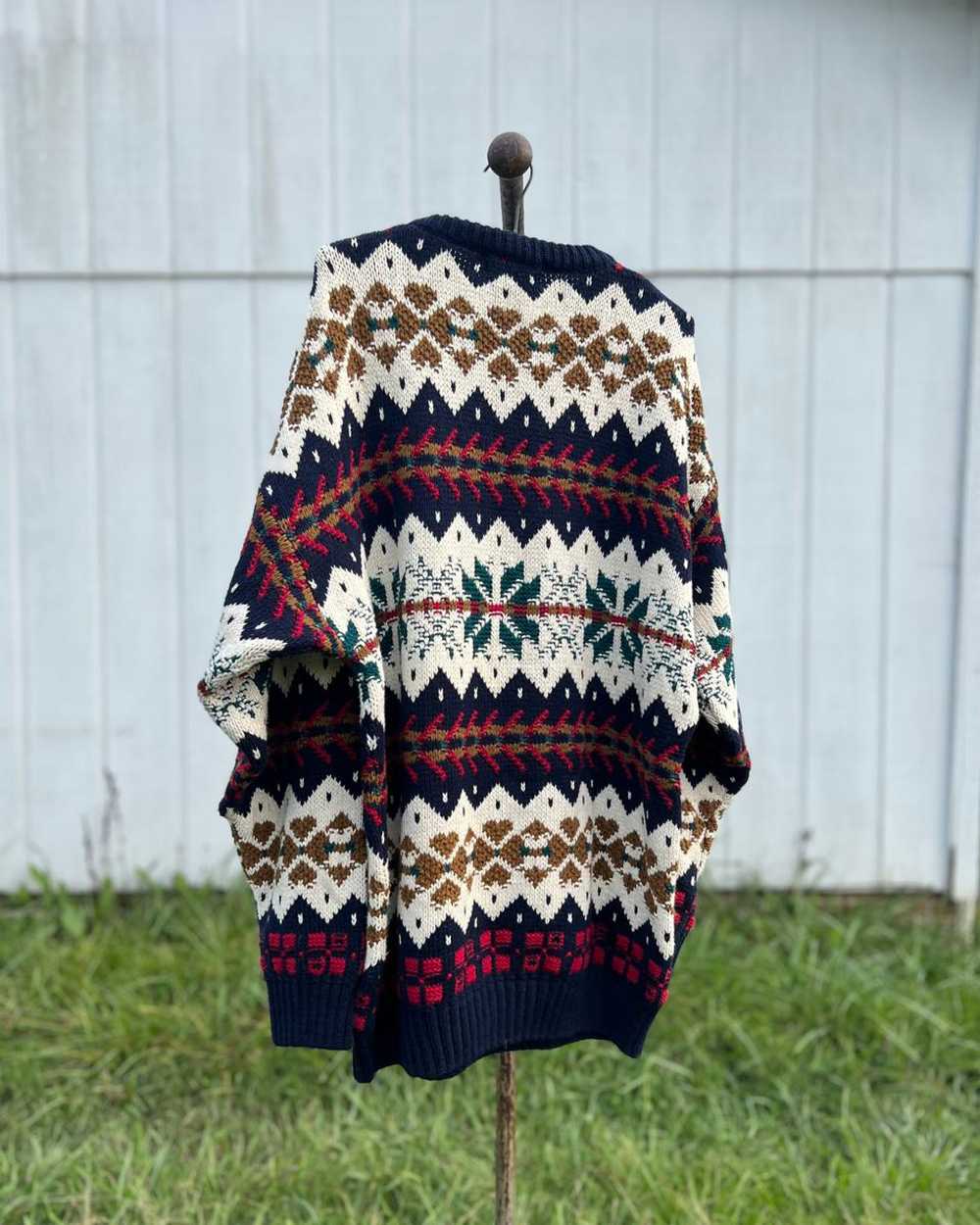 Eddie Bauer Vintage 80s Crewneck Sweater (L) | Us… - image 2