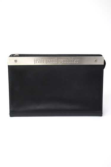 Jean Paul Gaultier Leather Notebook Clutch