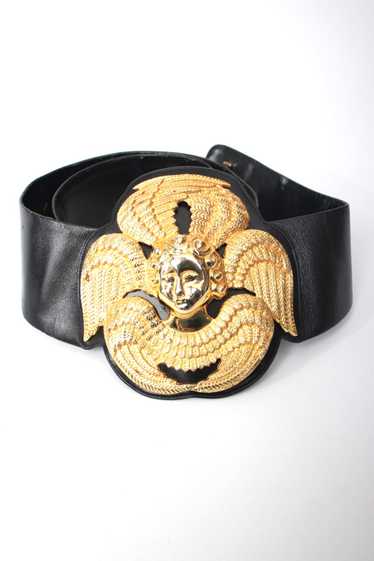 1960s Judith Leiber Angel Medallion Belt