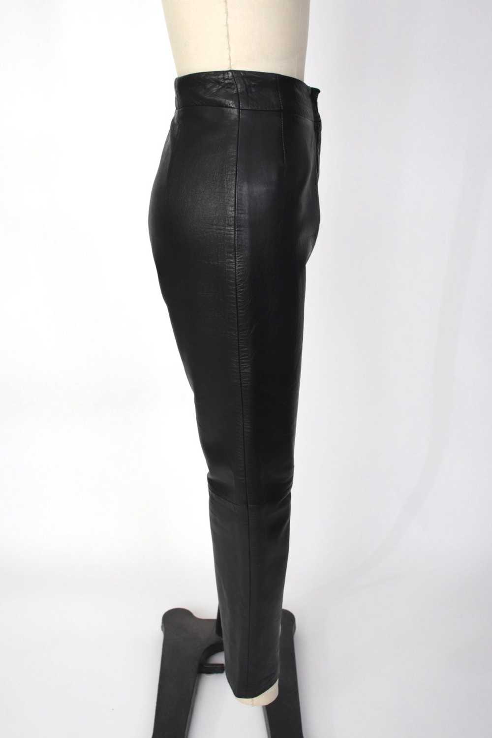 Jil Sander Lambskin Pants - image 2