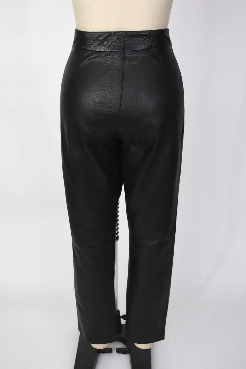 Jil Sander Lambskin Pants - image 3