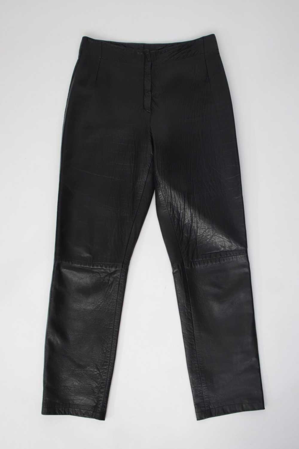 Jil Sander Lambskin Pants - image 4