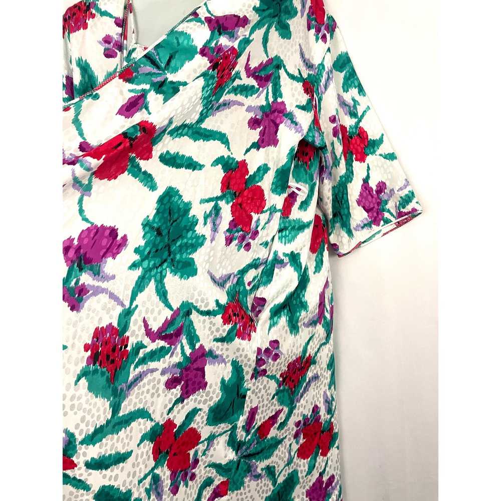 Neiman Marcus VTG Neiman Marcus Floral Nightgown … - image 6