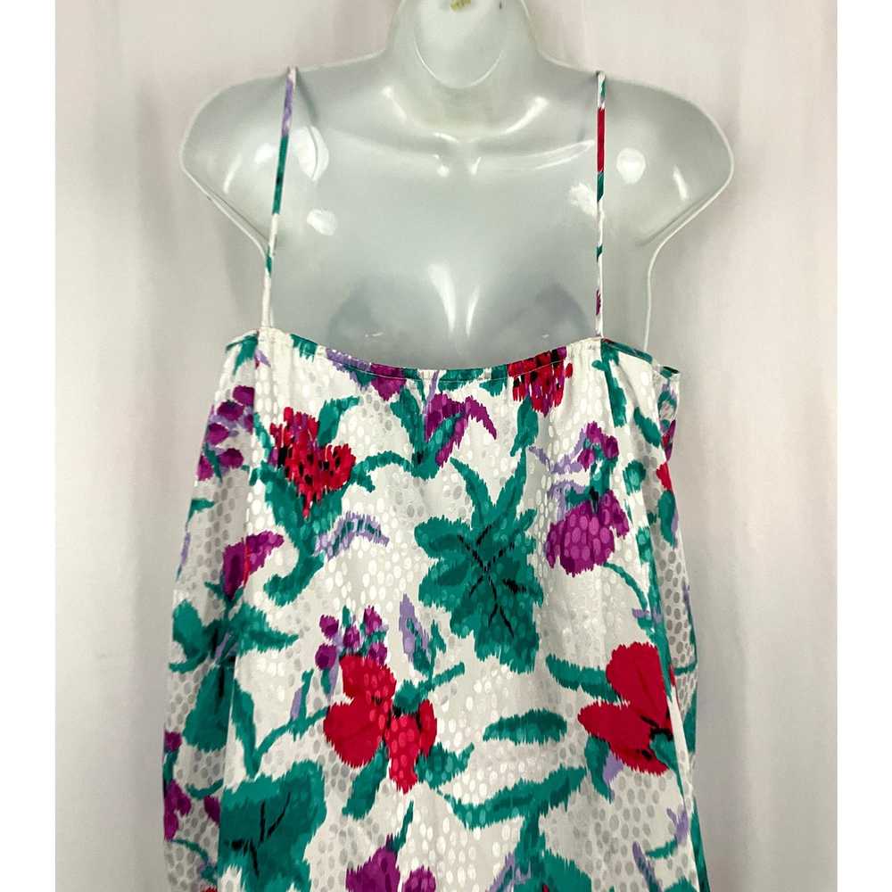 Neiman Marcus VTG Neiman Marcus Floral Nightgown … - image 9