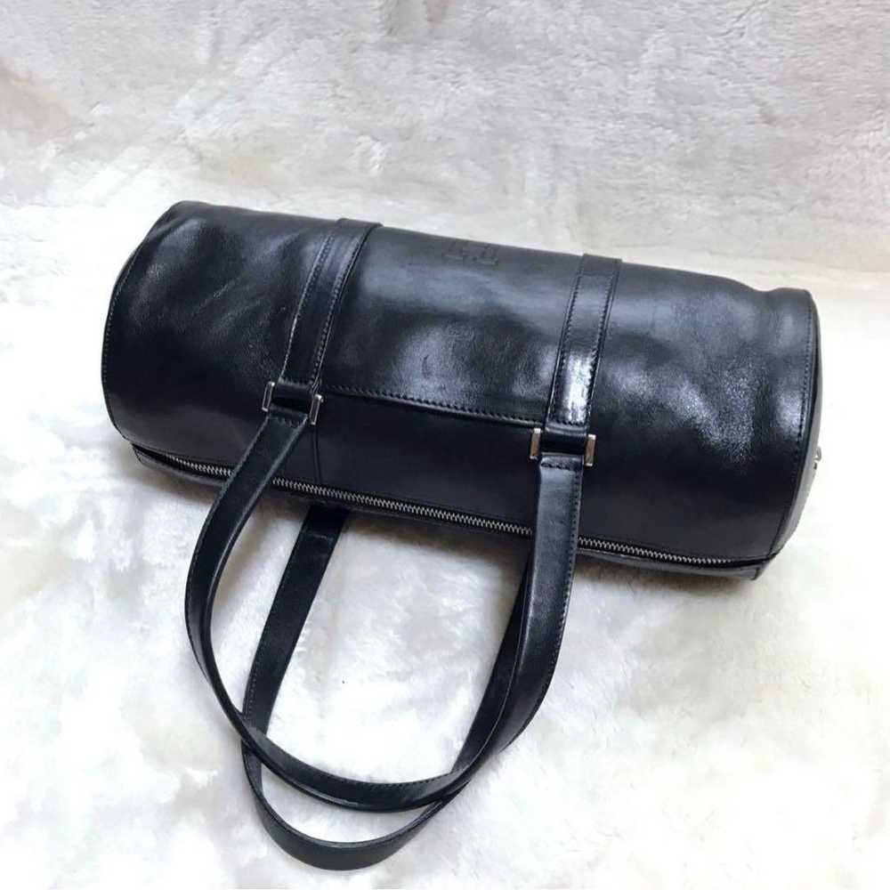 Brand new Hirofu H logo all leather shoulder mini… - image 4