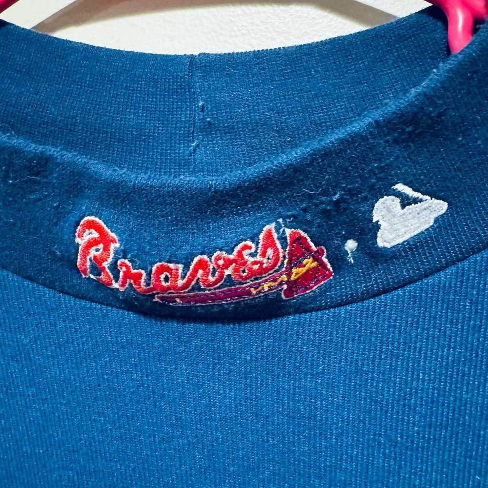 Majestic Vintage Atlanta Braves Majestic Turtlene… - image 3