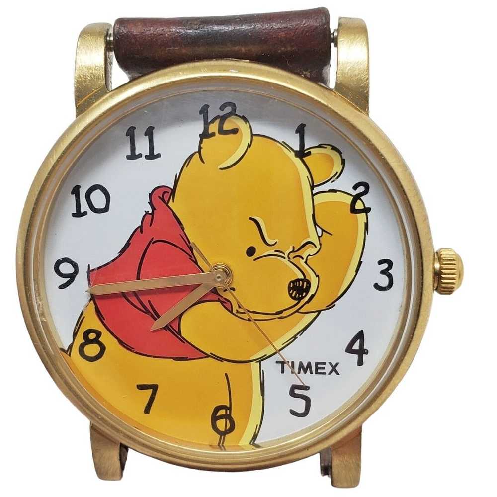 Disney Disney Timex Winnie the Pooh Gold Toned Wa… - image 1