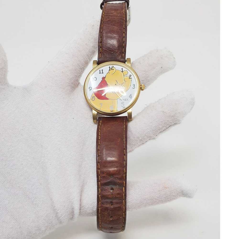 Disney Disney Timex Winnie the Pooh Gold Toned Wa… - image 4