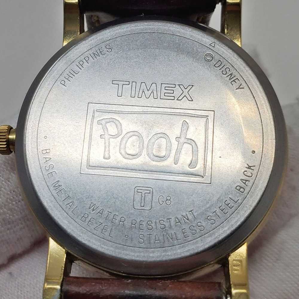 Disney Disney Timex Winnie the Pooh Gold Toned Wa… - image 5