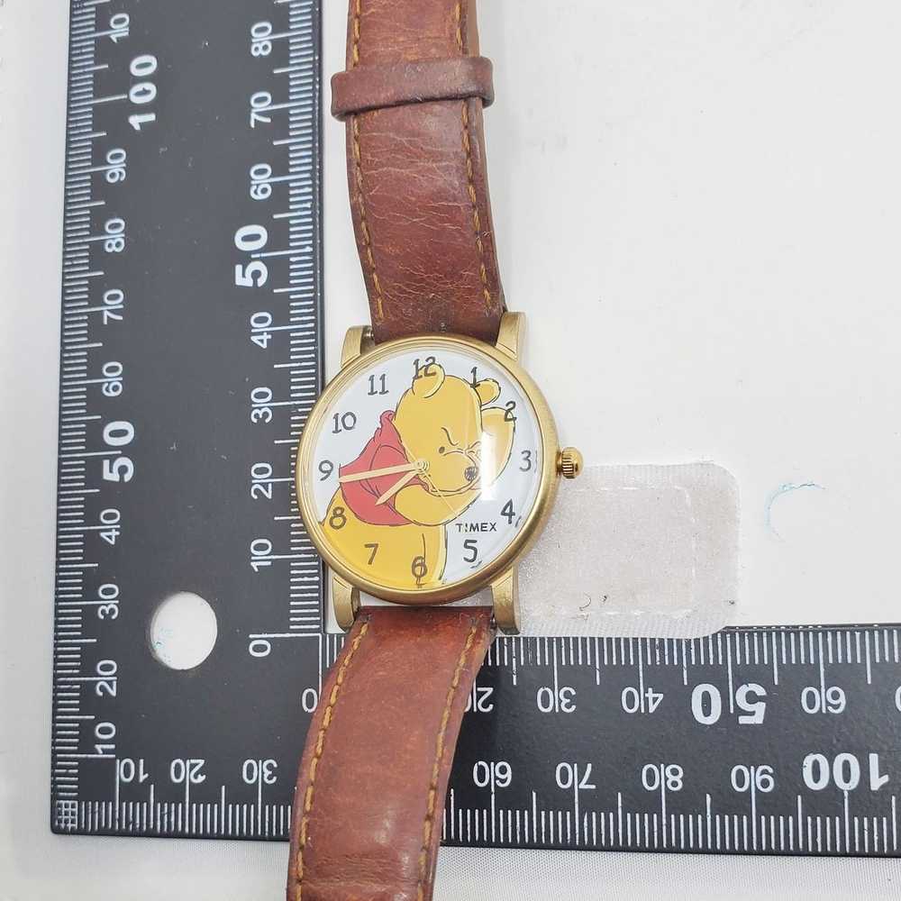 Disney Disney Timex Winnie the Pooh Gold Toned Wa… - image 8