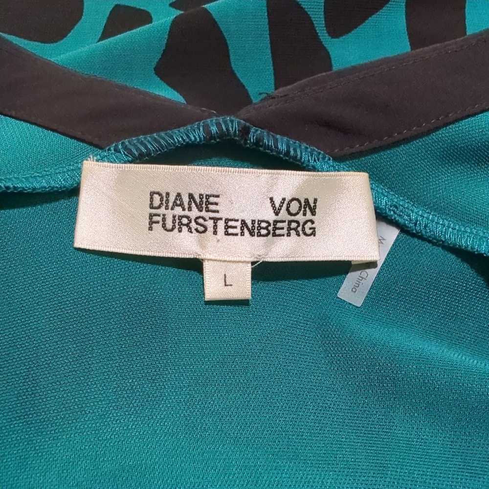 Diane von Furstenberg Diane Von Furstenberg Teal … - image 11