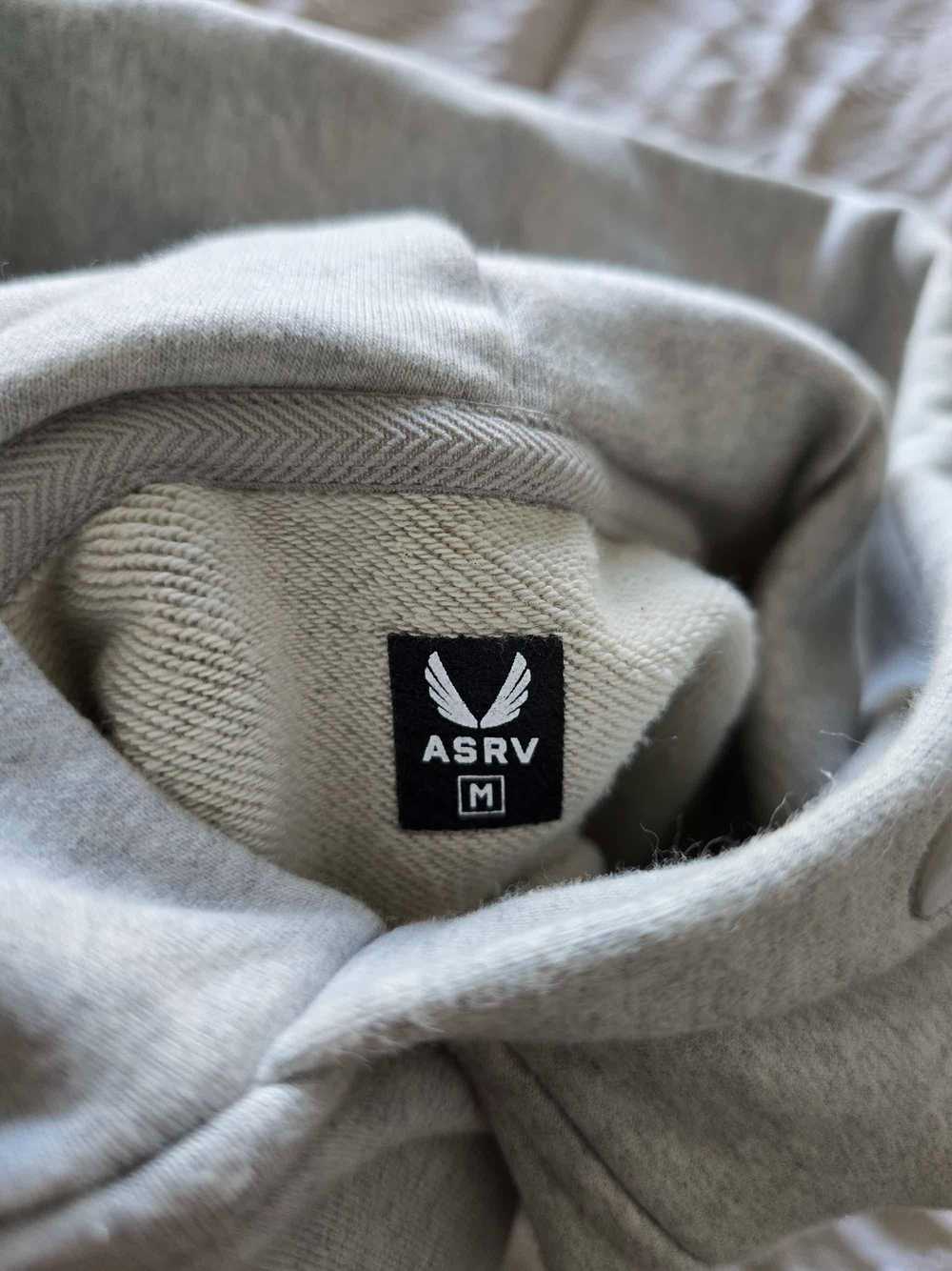 ASRV 0648. Tech-Terry™ Hoodie - Heather Grey "Spa… - image 6