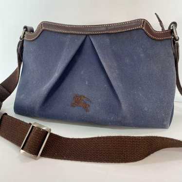 Burberry Blue Label Shoulder Bag Horse Logo Nova … - image 1