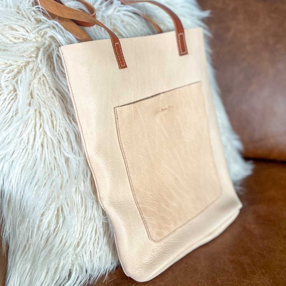 Lamb Leather Goods Laptop Tote - image 10