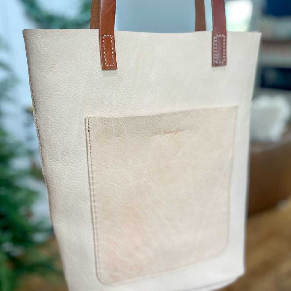 Lamb Leather Goods Laptop Tote - image 11