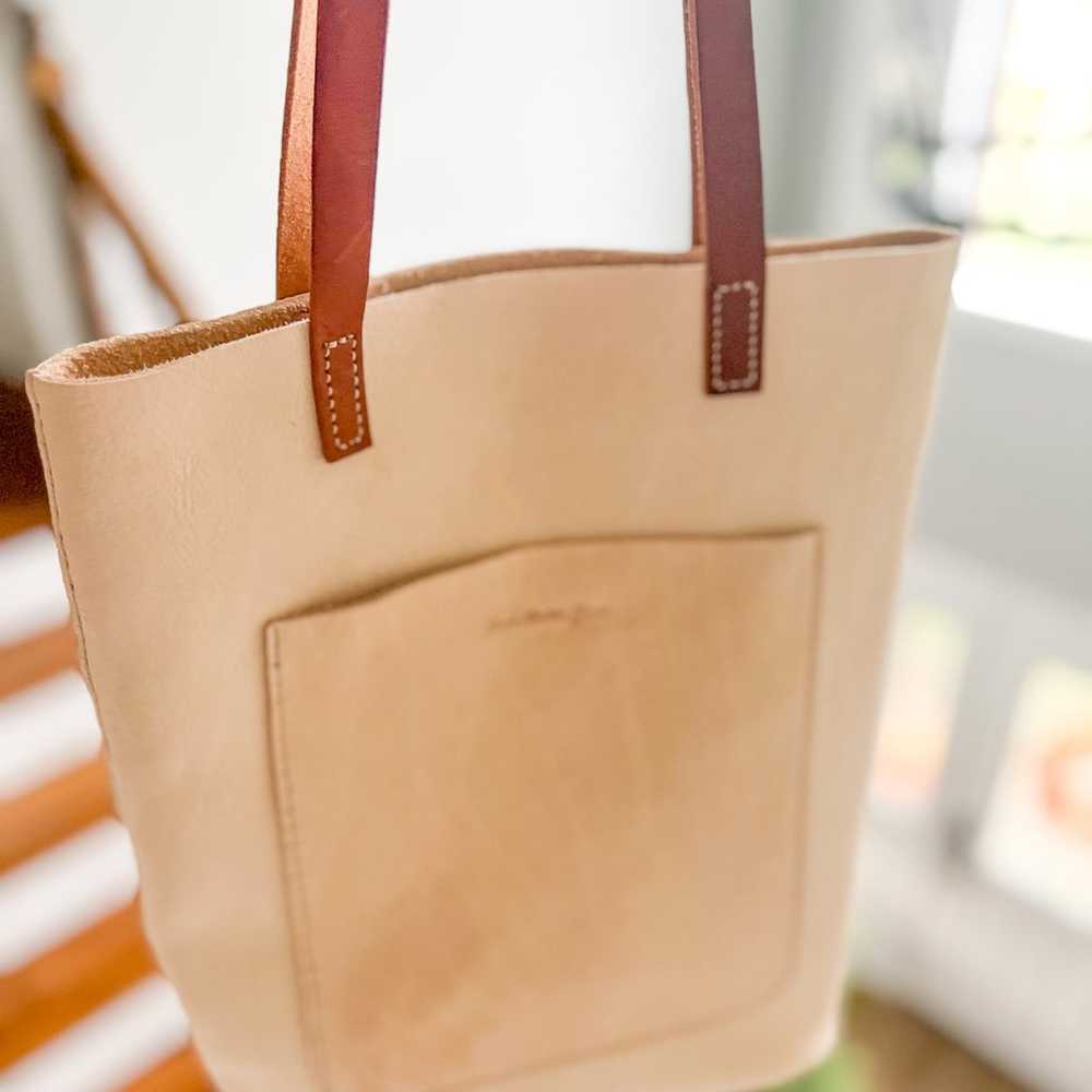 Lamb Leather Goods Laptop Tote - image 2