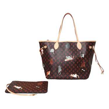 Louis Vuitton Neverfull leather tote - image 1