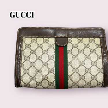 【GUCCI】Old Gucci GG pattern Vintage 80's Velcro