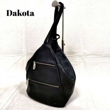 Rare Dakota 2way Backpack Shoulder Bag All Leathe… - image 1