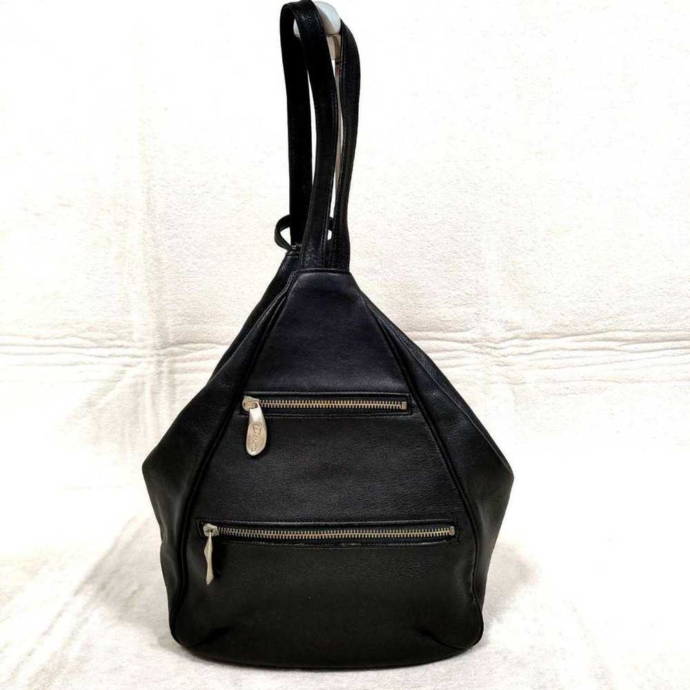 Rare Dakota 2way Backpack Shoulder Bag All Leathe… - image 2