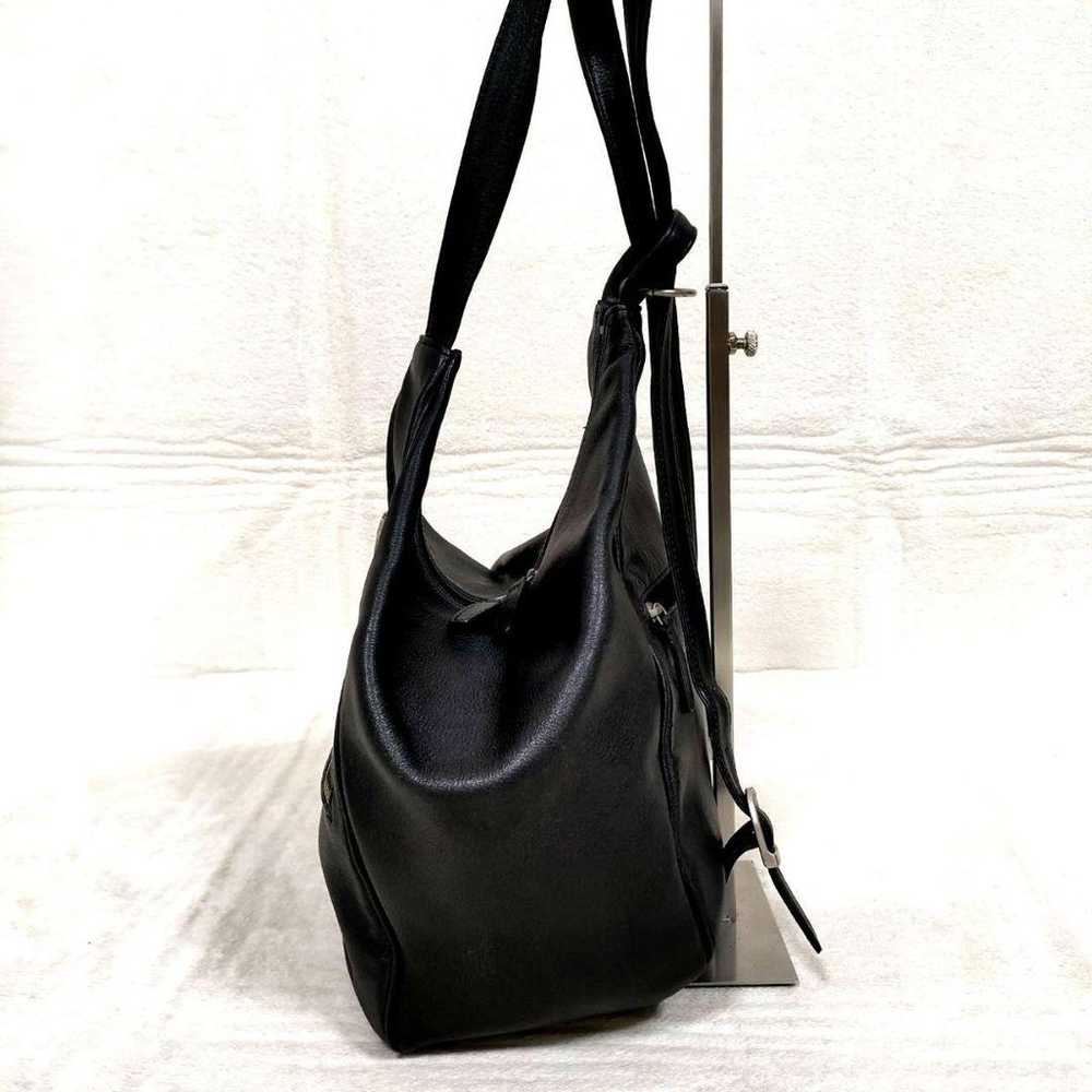 Rare Dakota 2way Backpack Shoulder Bag All Leathe… - image 5