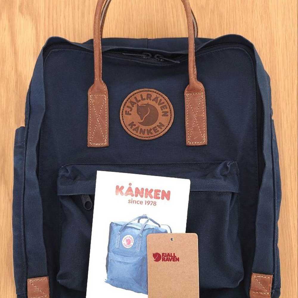 fjallraven kanken no.2 Navy with Shoulder Pads - image 1