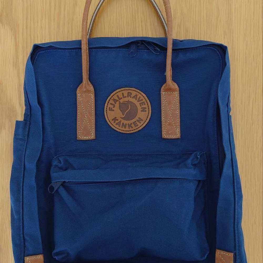 fjallraven kanken no.2 Navy with Shoulder Pads - image 2