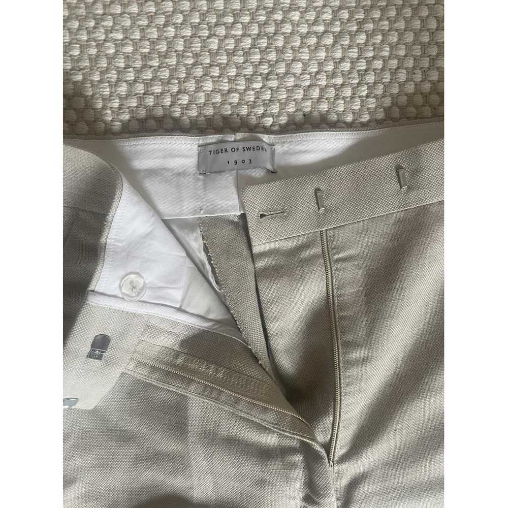 Tiger Of Sweden Linen straight pants - image 3