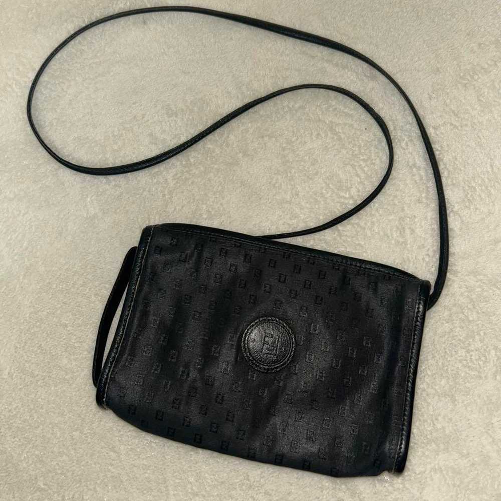 FENDI shoulder sack with Zucca pattern - image 1