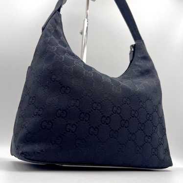 Gucci GG Canvas One Shoulder Accessory Pouch Hobo… - image 1