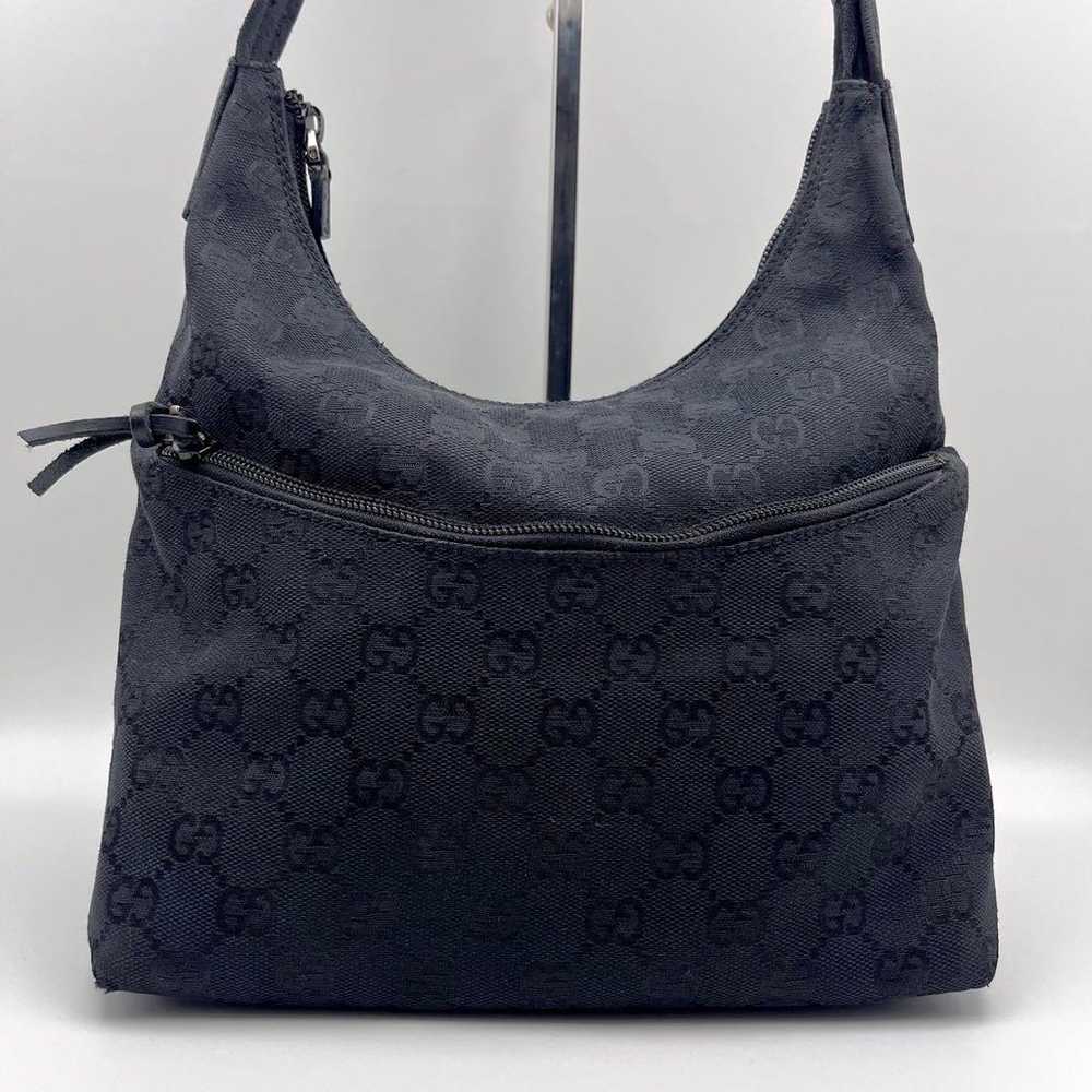 Gucci GG Canvas One Shoulder Accessory Pouch Hobo… - image 4