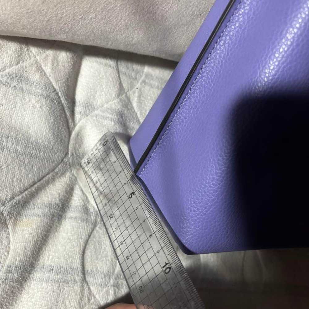 COACH purple shoulder bag - image 8