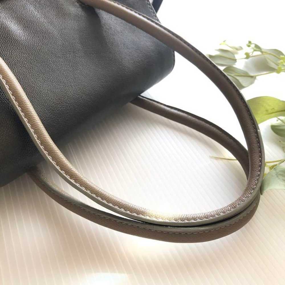 Potior Goat Leather Mouton Tote Bag can be worn o… - image 7