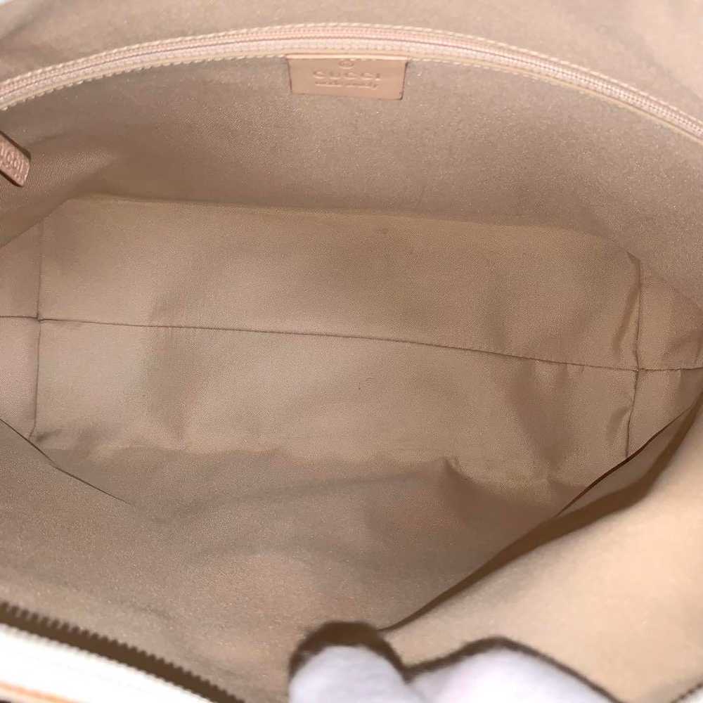 【Rare】Gucci One-Shoulder Bag Half Moon GG Canvas … - image 12