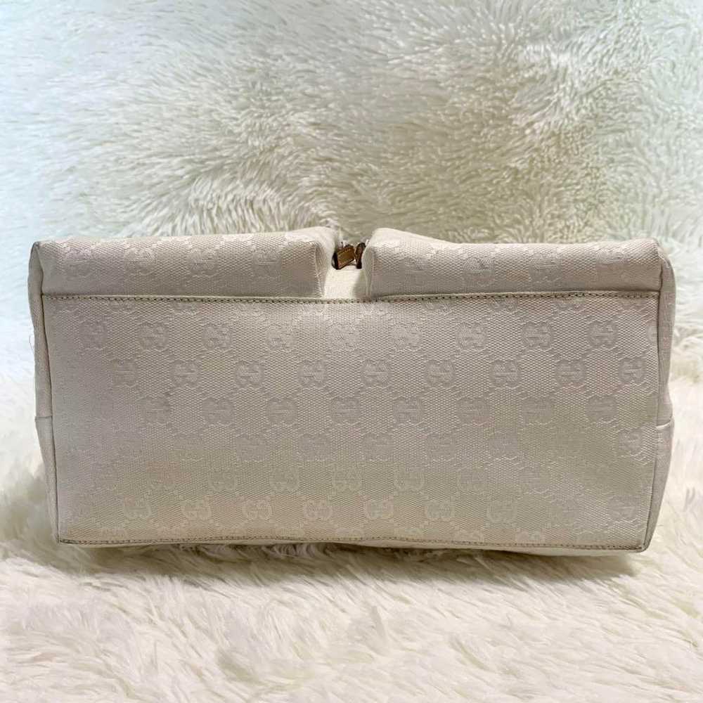 【Rare】Gucci One-Shoulder Bag Half Moon GG Canvas … - image 8