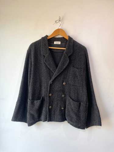 Vintage Matsuda Charcoal Gray Terrycloth Blazer - image 1