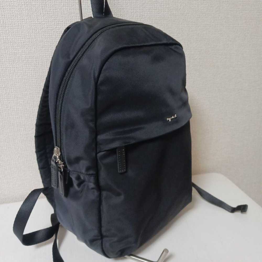 1402 Agnes B. Luc backpack black excellent condit… - image 4