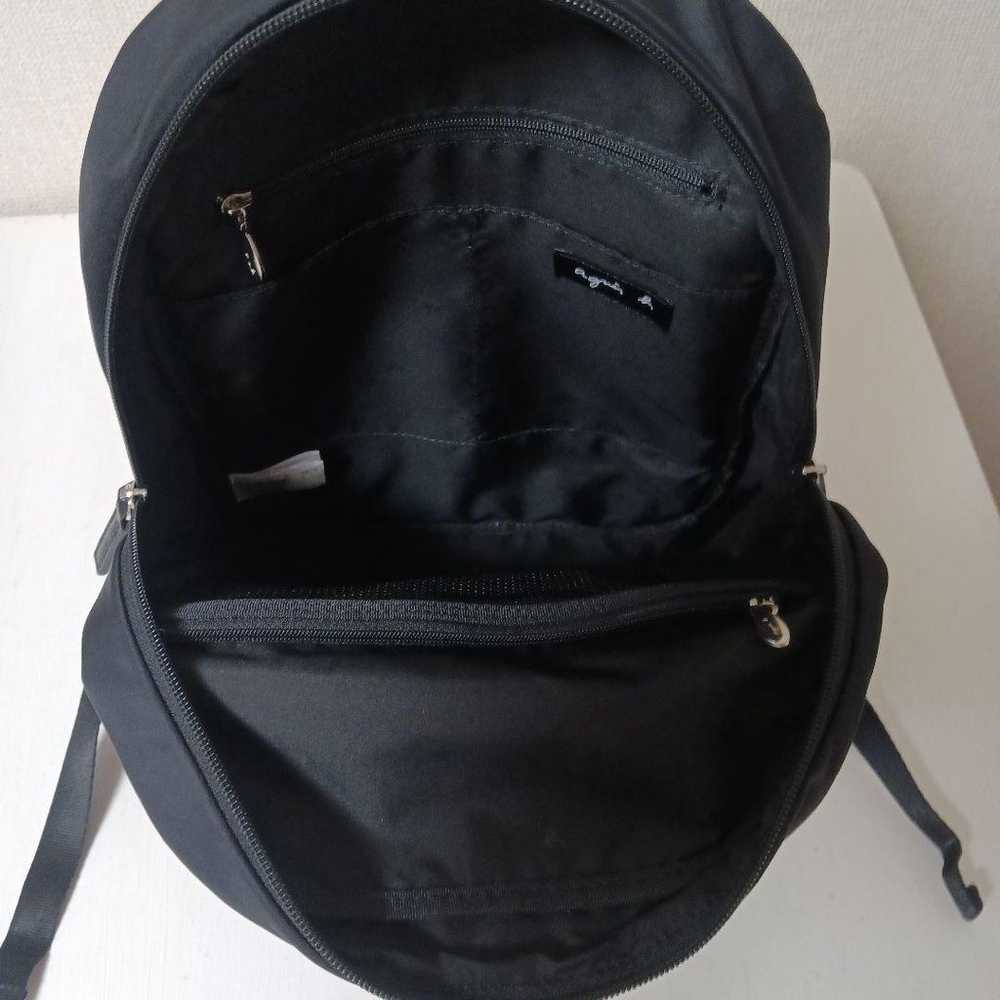 1402 Agnes B. Luc backpack black excellent condit… - image 7