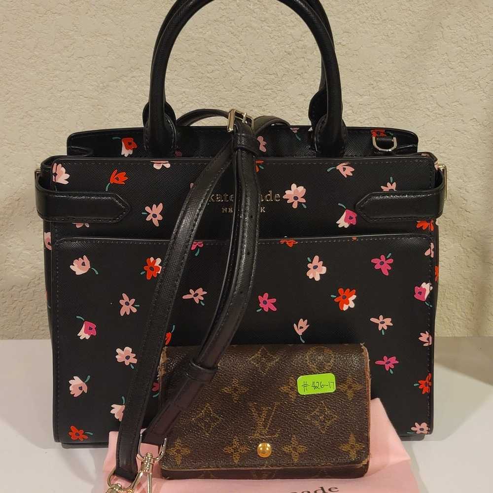 Floral Kate Spade NY Handbag/Crossbody bag - image 1