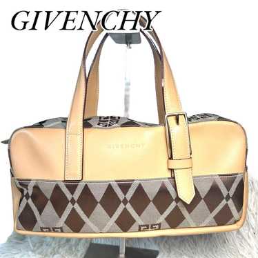 Unused Givenchy Small Boston 4G Canvas Handbag Tot