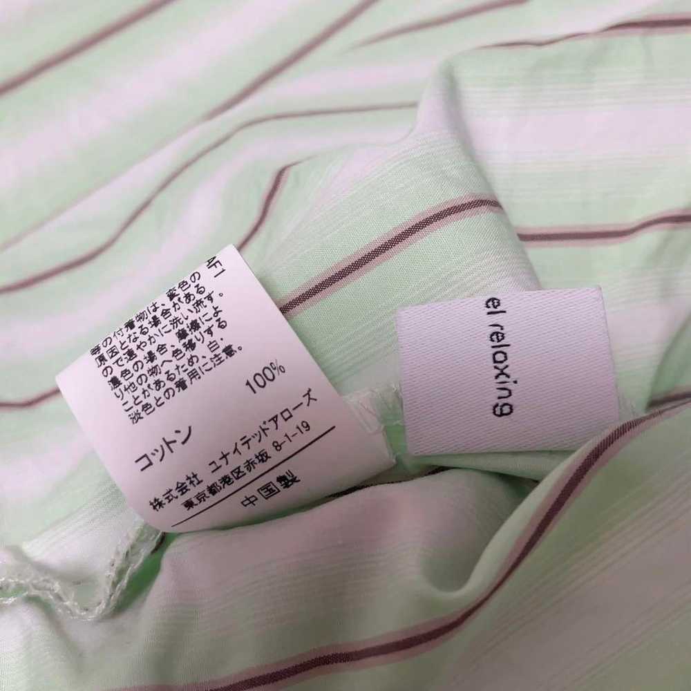 United Arrows Green Label Striped Shirt - image 6