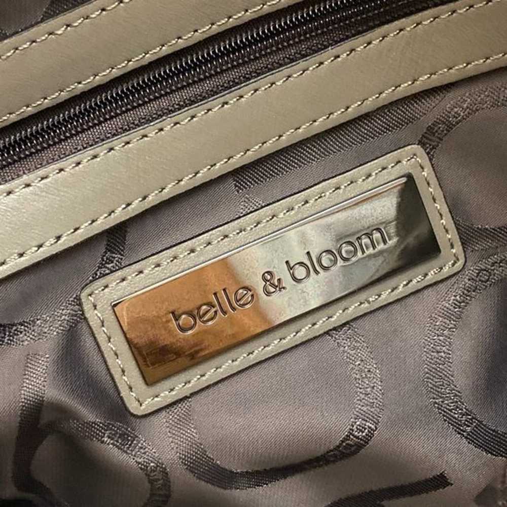 belle and bloom large grey tote bag - image 4