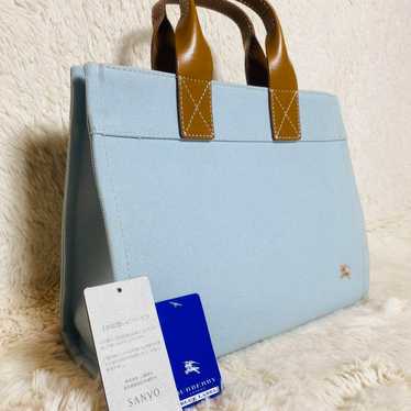 Unused Class Burberry Blue Label Tote Bag Canvas H