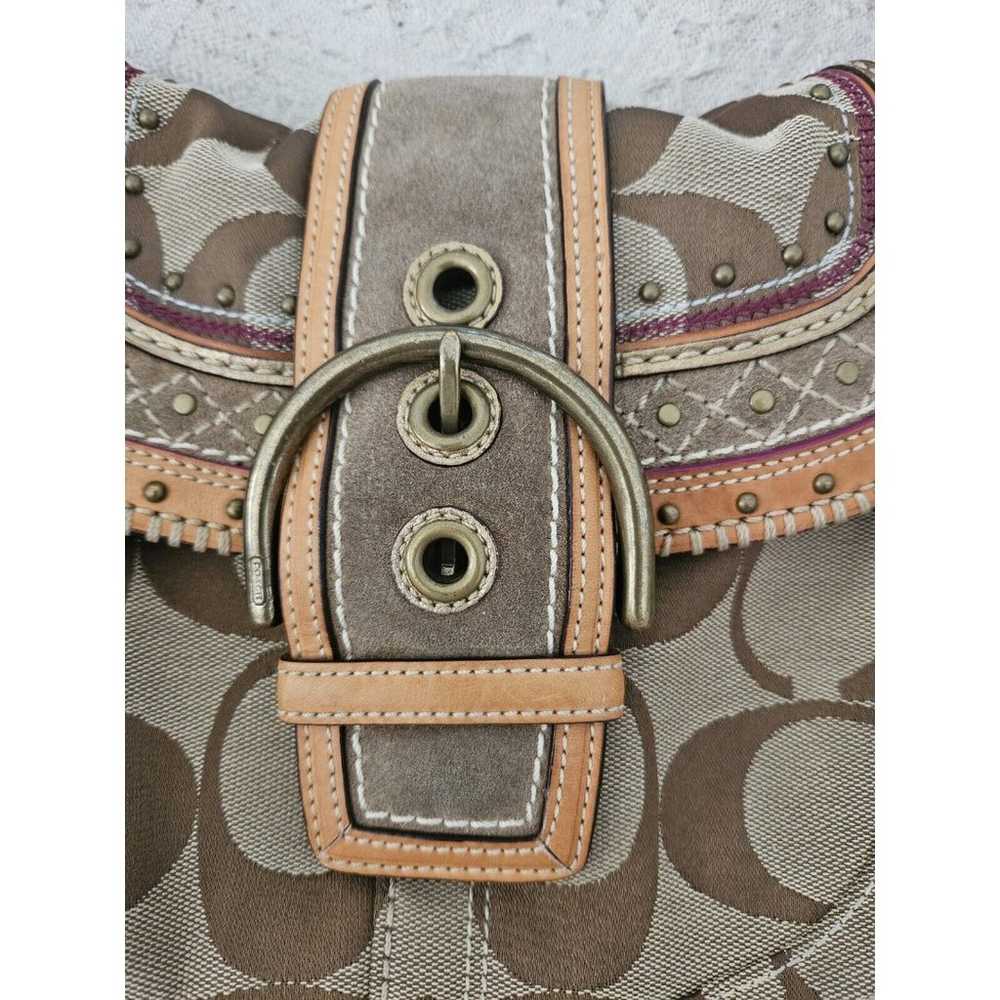 Coach Signature Brown Canvas Limited Edition Whip… - image 2