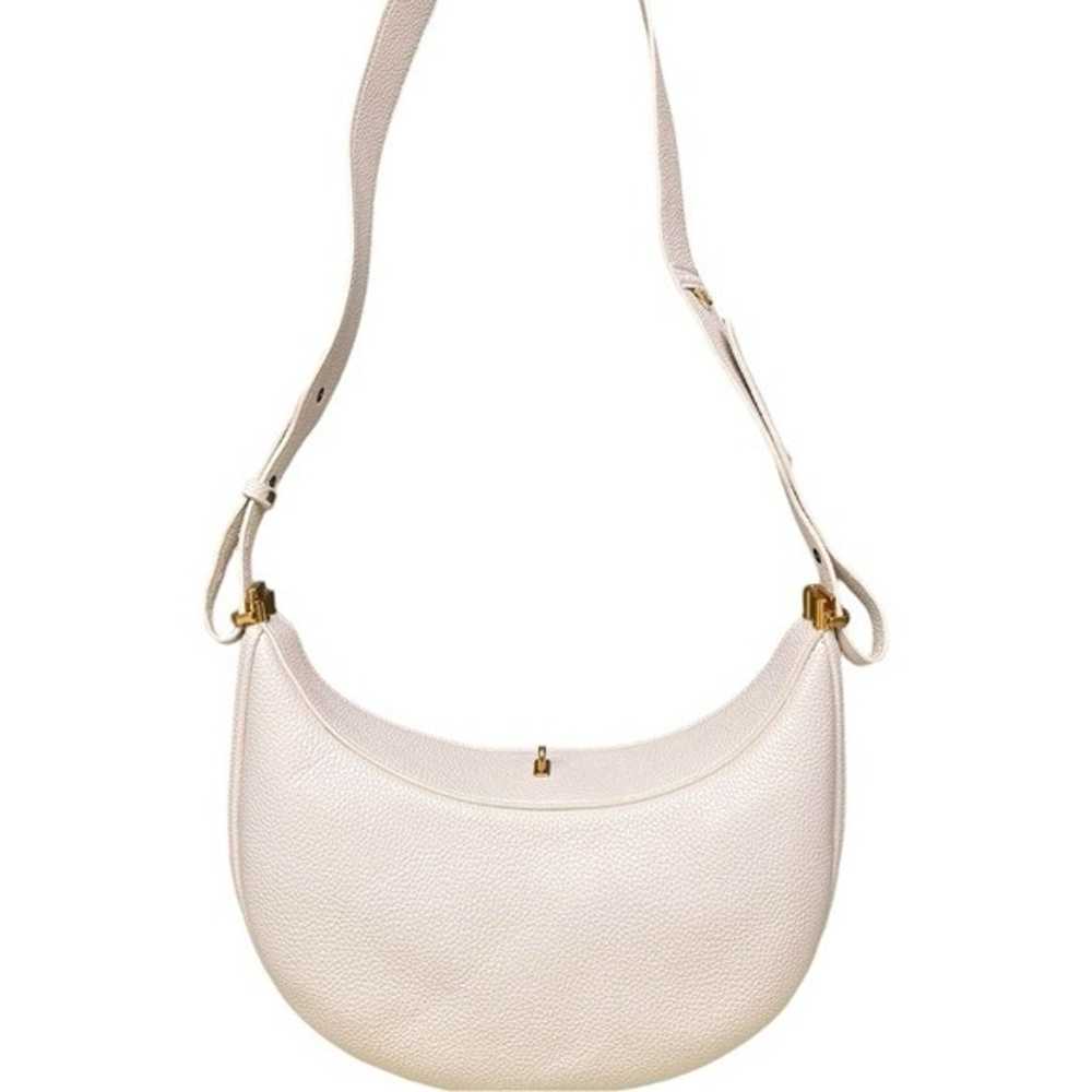 Songmont Luna Vegan Leather Hobo Bag - Ivory, Siz… - image 3