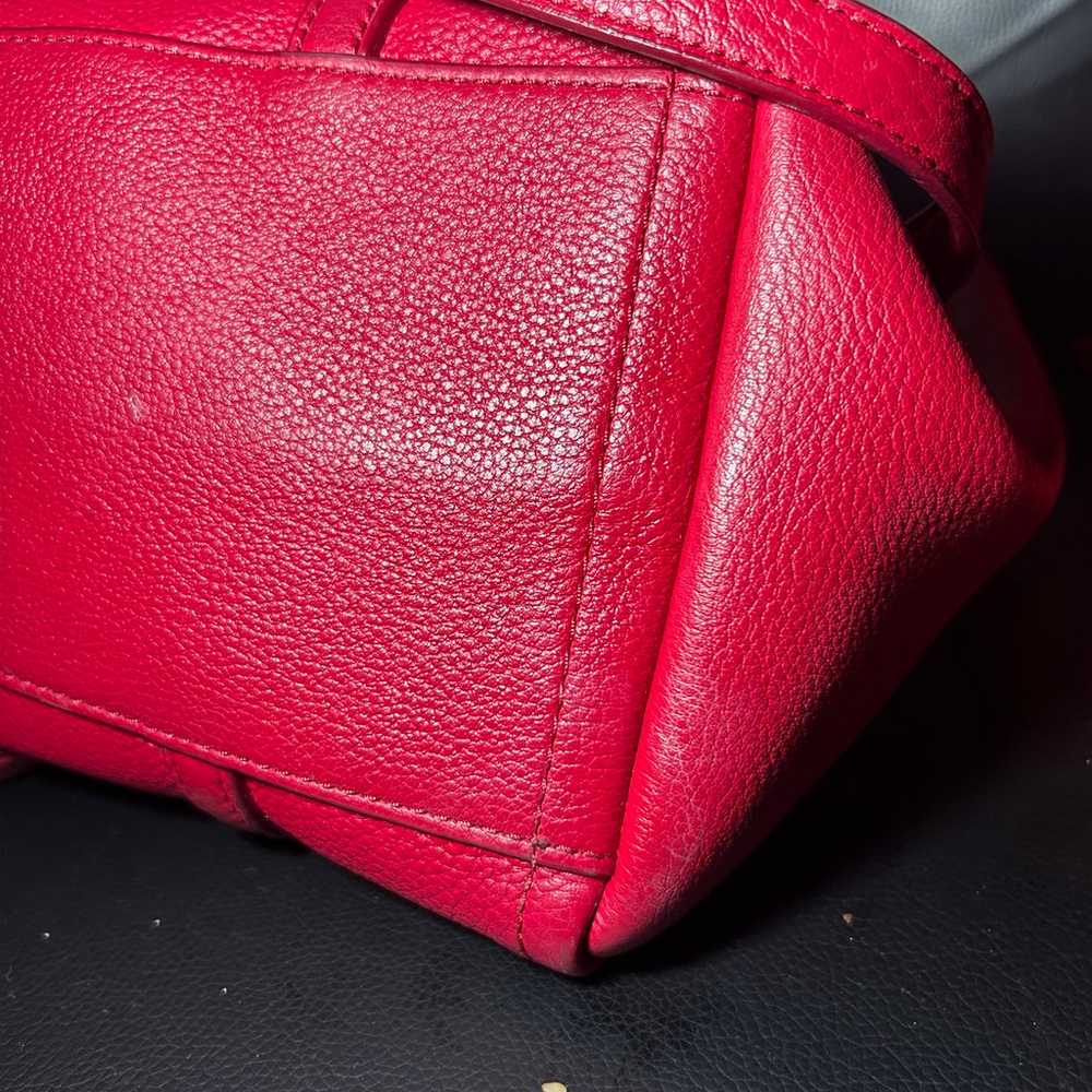 Marc Jacobs tote bag medium red leather - image 10