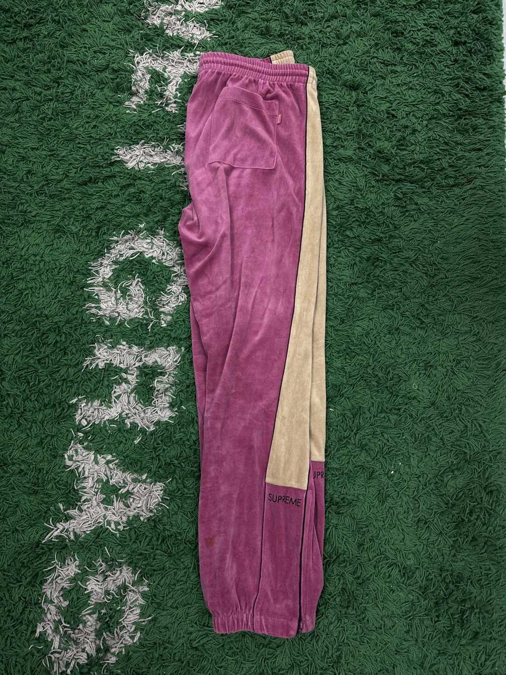 Supreme Supreme Track Pants Pink Beige - image 2