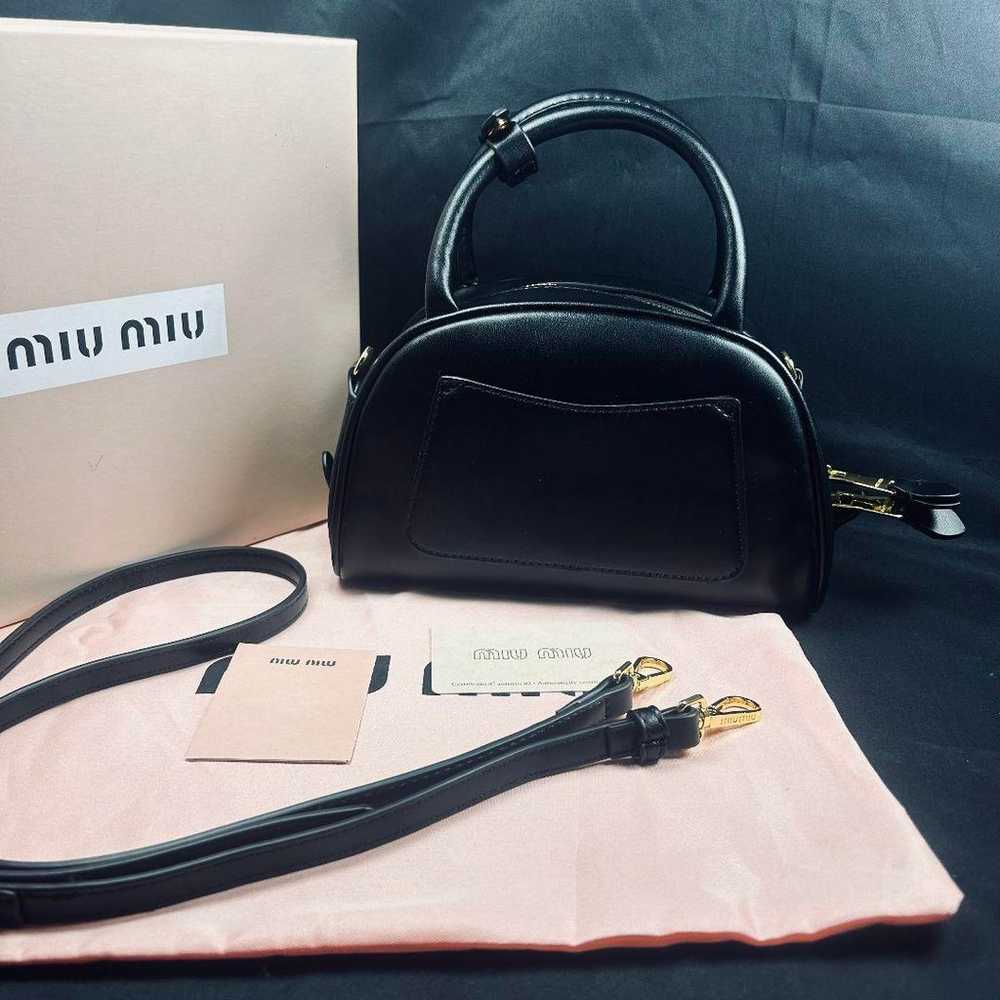 【Superb Condition ☆ With box】 MIUMIU Miu Miu Shou… - image 2